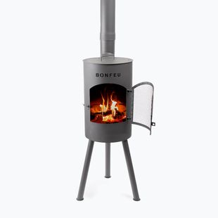 Outdoor fireplace BonFeu BonGiano SP black
