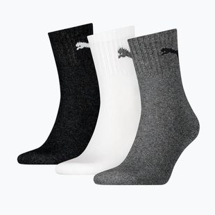Socks PUMA Short Crew 3 pairs grey/white/black