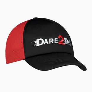 Dare2Tri Truckers cap black/red
