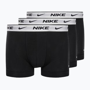Men's boxer shorts Nike Everyday Cotton Stretch Trunk 3Pk UB1 black/white wb