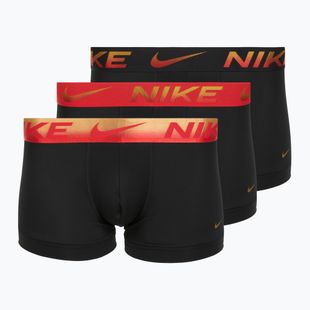 Nike Dri-Fit Essential Micro Trunk men's boxer shorts 3 pairs blk/uni red/blk/uni red metallic gradient wb