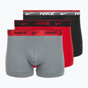 Men's boxer shorts Nike Everyday Cotton Stretch Trunk 3 pairs blk mt airmx wb/uni red/clear grey high shine wb