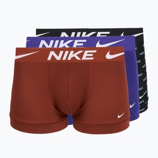 Men's boxers Nike Dri-Fit Essential 3 pairs black nike print/mars stone/deep night