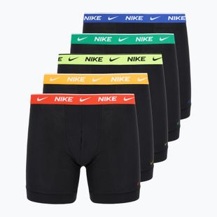 Men's boxers Nike Essential Cotton Stretch 5 pairs black/volt/pt red/game royal/sm green/un gold wb