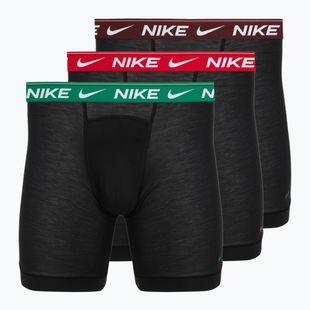 Men's boxers Nike Dri-FIT Ultra Comfort Long 3 pack gray