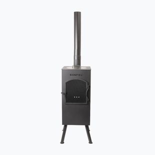 Outdoor fireplace BonFeu BonCarré black