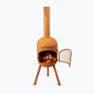 Outdoor fireplace BonFeu Bonsolo corten