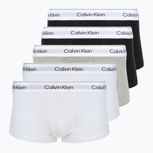 Men's boxers Calvin Klein LV00NB4390 Low Rise Trunk 5 pairs black/white/white/black/white