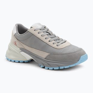 Calvin Klein men's shoes YM0YM01292 Hike Runner Casual Ny-Su Formal Grey/Eggshell/Paprika