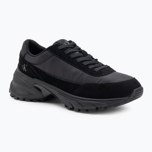 Calvin Klein men's shoes YM0YM01292 Hike Runner Casual Ny-Su Triple Black