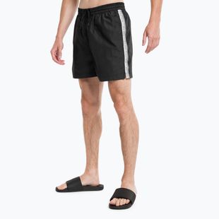 Men's Calvin Klein Medium Drawstring swim shorts black