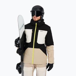 Men's Protest Prtenstone snowboard jacket bamboobeige