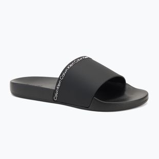Calvin Klein men's flip-flops HM0HM00981 Pool Slide Rubber black