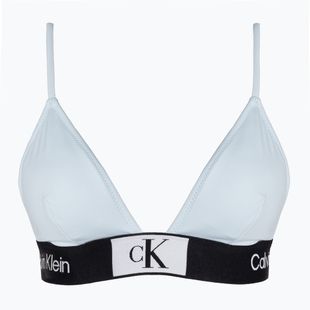 Calvin Klein Triangle-Rp blue swimsuit top