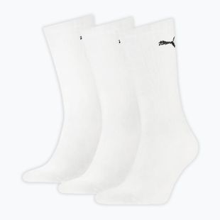 Socks PUMA Sport Crew Stripe 3 pairs white