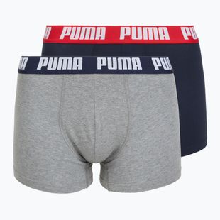 Men's boxers PUMA Everyday Basic 2 pairs navy/grey