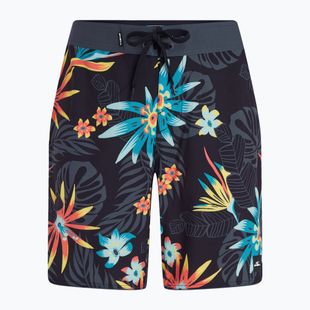 Men's O'Neill Hyperfreak Mysto Scallop 19'' black mysto scallop swim shorts