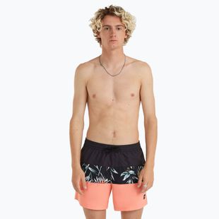 Men's swim shorts O'Neill Mix & Match Cali Block 15'' black tropicana