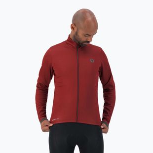 Men's cycling jacket Rogelli Essential Winter bordeaux