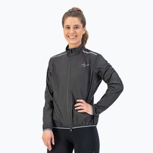 Women's cycling jacket Rogelli Essential Waterproof black