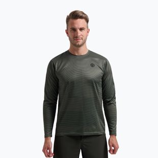 Rogelli Advntr Core army green men's cycling longsleeve