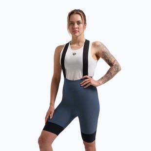 Women's cycling shorts Rogelli Signature Bib Short W blue