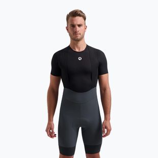 Rogelli Signature Bib Short men's cycling shorts grey