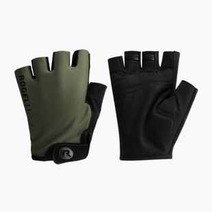 Rogelli Core army green men's cycling gloves