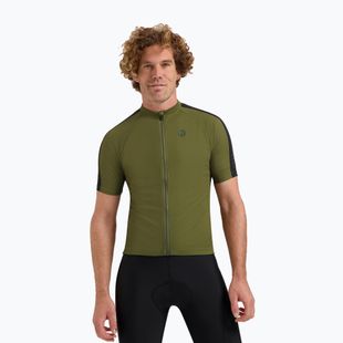 Rogelli Explore green men's cycling jersey