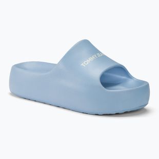 Tommy Jeans women's Chunky Flatform Slide slides westside blue