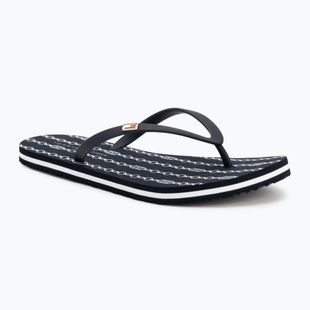 Tommy Hilfiger women's flip flops Strap Beach Sandal space blue