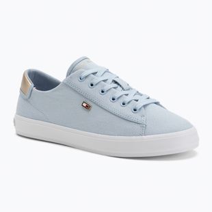 Tommy Hilfiger women's trainers Vulc Canvas Lace Up breezy blue