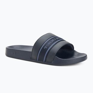 Tommy Hilfiger women's slides Poolside With Webbing space blue
