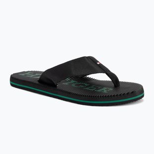 Men's Tommy Hilfiger Massage Beach Sandal black flip flops