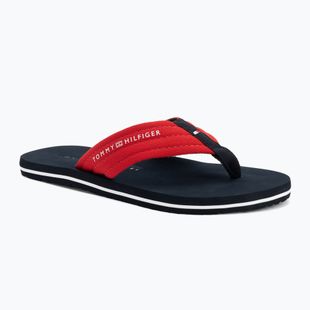 Men's Tommy Hilfiger Nyc Beach Sandal primary red flip flops