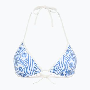 Tommy Hilfiger Triangle Rp Print floral stripe blue spell swimsuit top