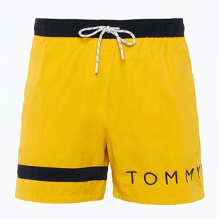 Men's Tommy Hilfiger Medium Drawstring swim shorts marigold yellow