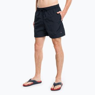 Men's Tommy Hilfiger Medium Drawstring swim shorts blue