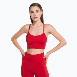 Tommy Hilfiger Essentials Low Int fitness bra red