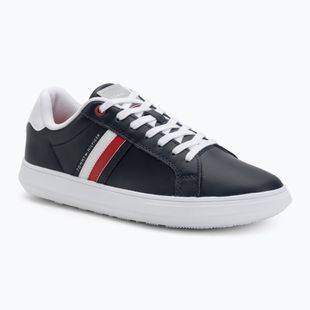 Tommy Hilfiger Essential Leather Cupsole desert sky men's shoes
