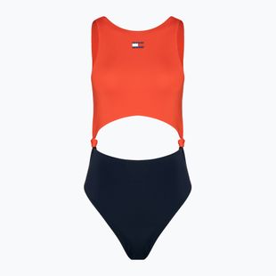 Women's Tommy Jeans Cut Out One Piece Hot Heat Swimsuit