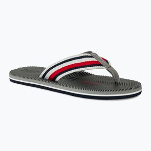 Men's Tommy Hilfiger Massage Footbed Oly Beach Sandal antique silver flip flops