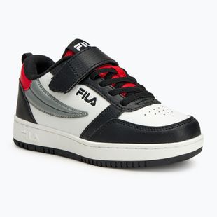 FILA Rega Nf Velcro children's shoes white/black/fila red