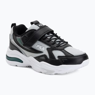 Children's shoes FILA Madrun Velcro black/posy green