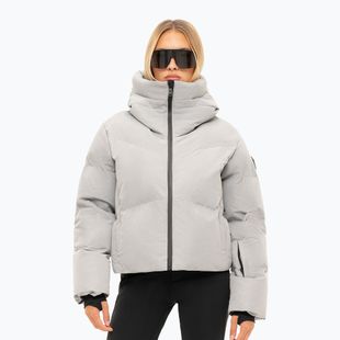 Women's ski jacket Nikkie Newport Melange grey/melange