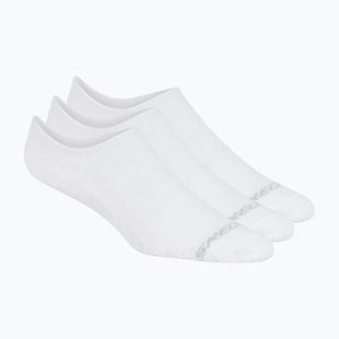 Men's socks SKECHERS Non Terry No Show 3 pairs white traditional