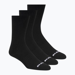 Socks SKECHERS Non Tery Crew Arch Support 3 pack black