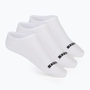 Children's socks SKECHERS Non Terry No Show 3 pairs white traditional