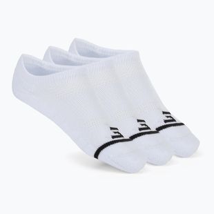 Women's socks SKECHERS 1/2 Terry No Show 3 pairs white traditional