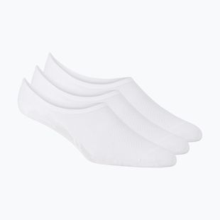 Women's socks SKECHERS Non Terry No Show Liner 3 pairs white traditional